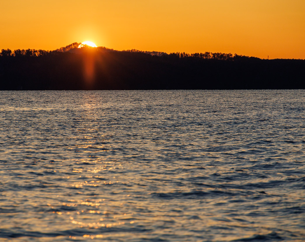 Sunrise over Lake Jocassee