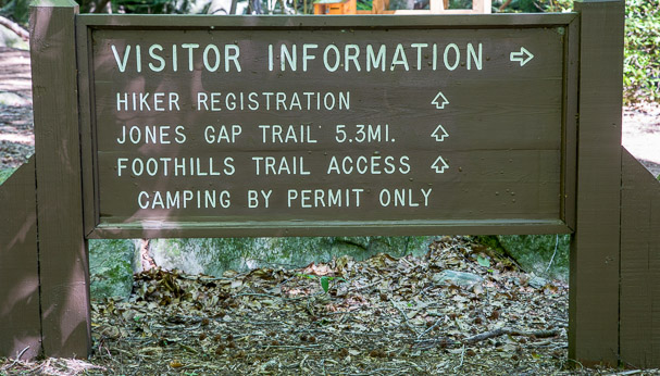 Visitor Information Sign