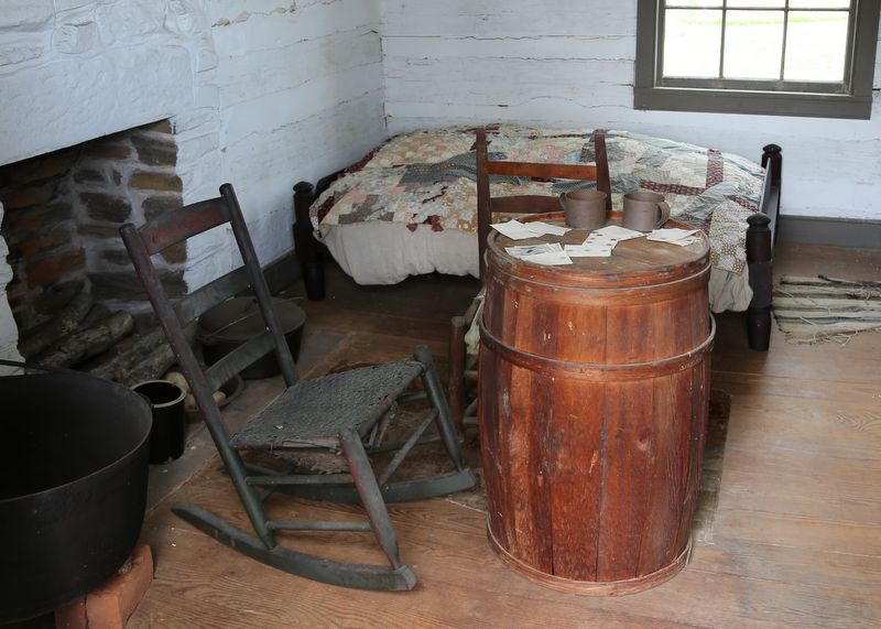 Appomattox -- Inside Slave quarters 