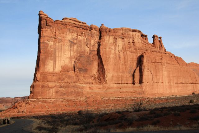 Arches NP -- Court House Towers 