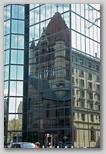 Reflection of old church 