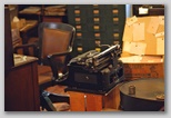 Sandburg's famous typewriter 