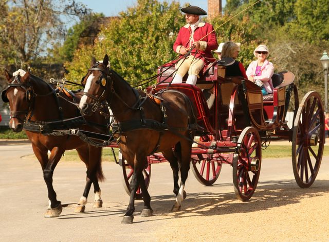 Colonial Williamsburg -- Carriage Ride 