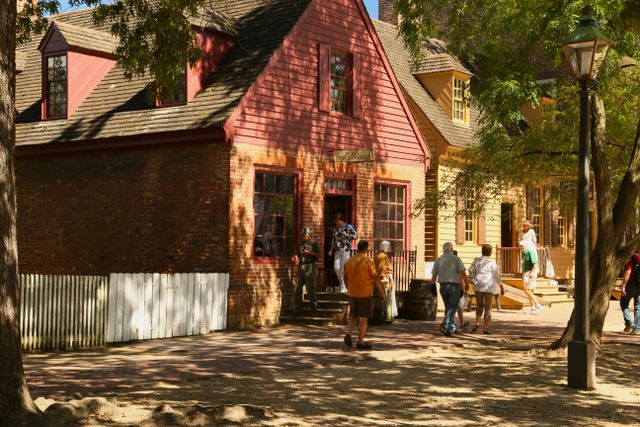 Colonial Williamsburg -- Millinery & Tailor 