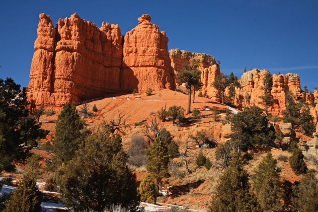 Dixie National Forest - Red Rock Formations 