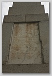 Inscription on the Monument 