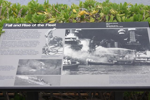 Pearl Harbor - Information Panel 
