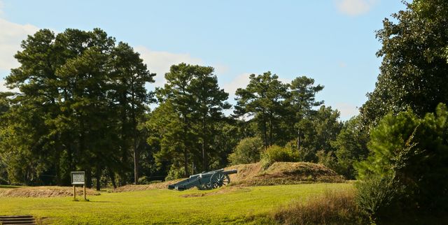 Yorktown Battlefield -- French Battery