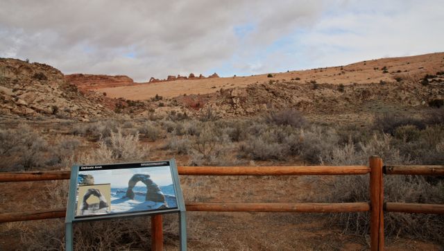 Arches NP Delicate Arch -- Delicate Arch Viewpoint 