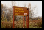 Para national de la Yamaska (National Park in Canada) sign