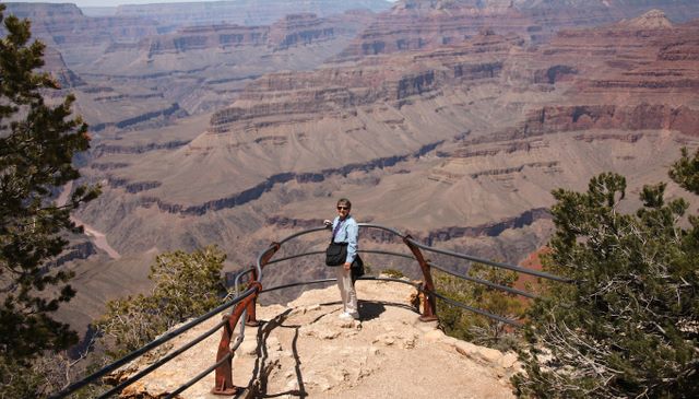 A closer view of the Canyon