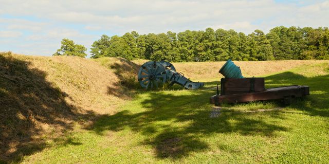 Yorktown Battlefield -- Canons & Mortars 